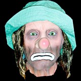 HOBO CLOWN HEAD-WITH HAIR