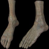 FEET - MALE - PAIR - ZOMBIE