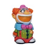 BIDONE PORTARIFIUTI CLOWN