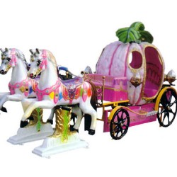 CARROZZA CON DUE CAVALLI MEDI