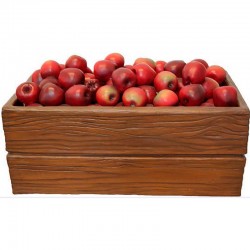 Ящик яблок полный