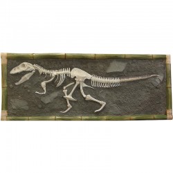 Скелет тиранозавра настенный